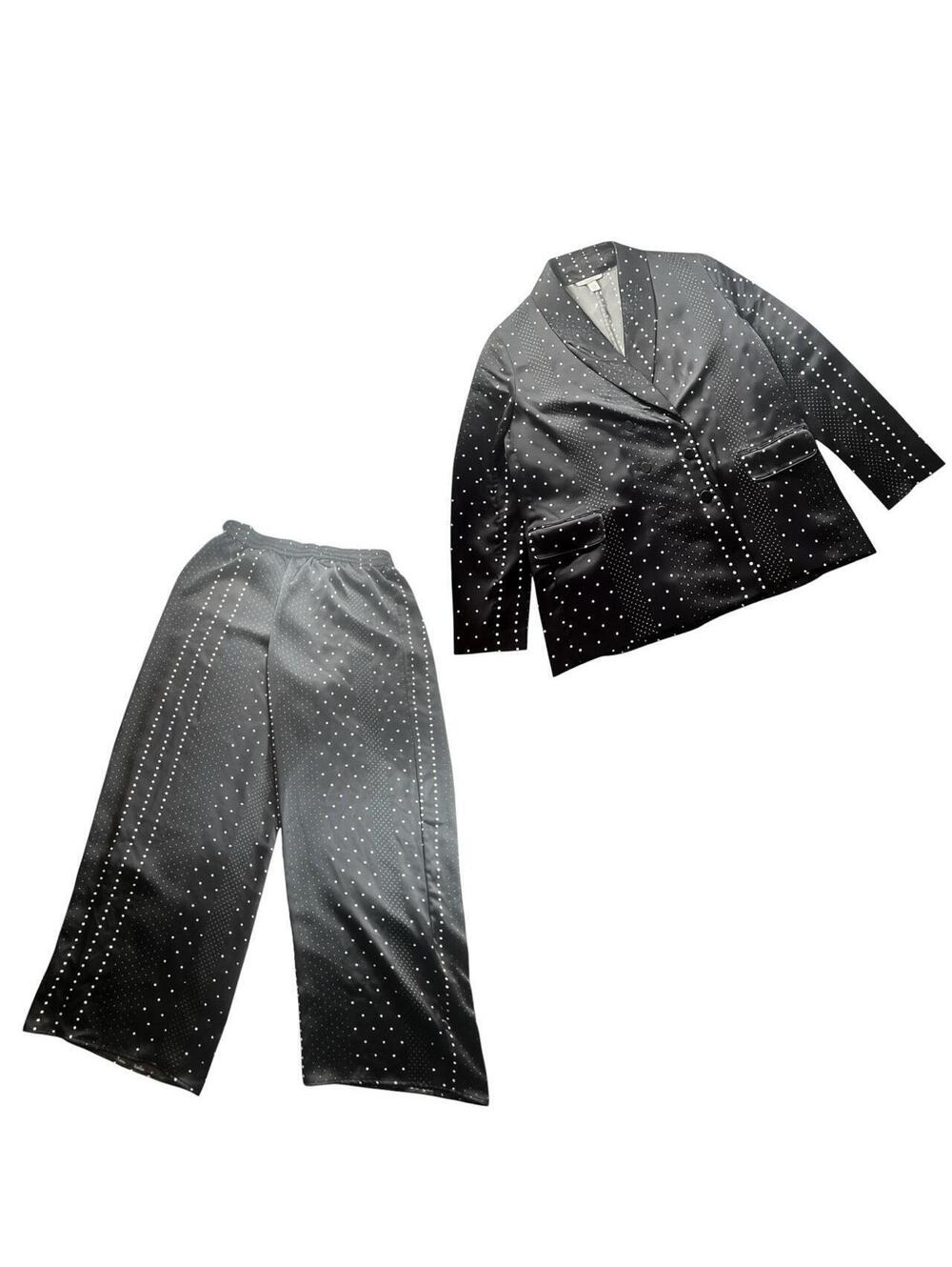 Victoria’s Secret 2 Piece Polka Dot Pajama Set - Picture 1 of 6